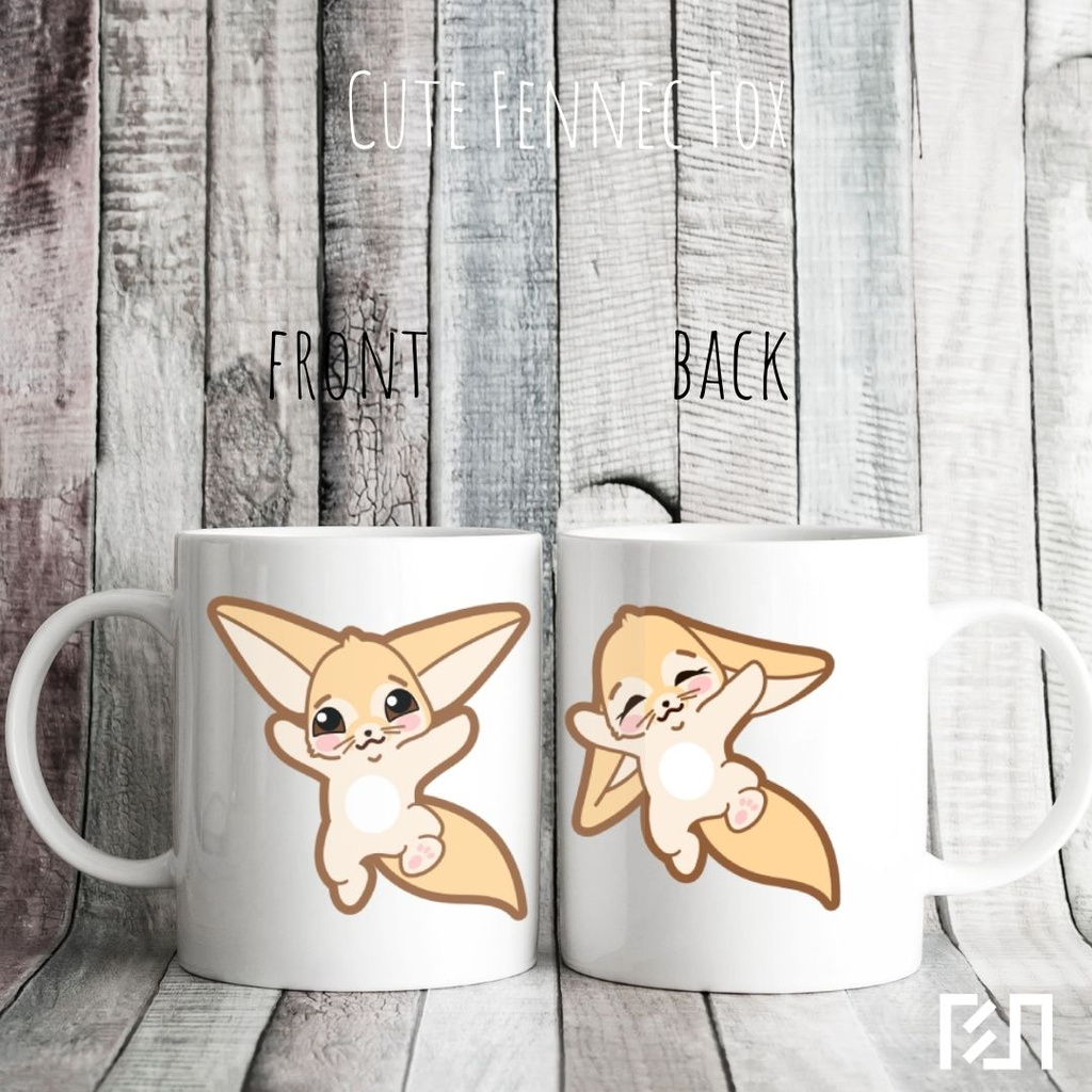Mug Cute Fennec Fox Icon