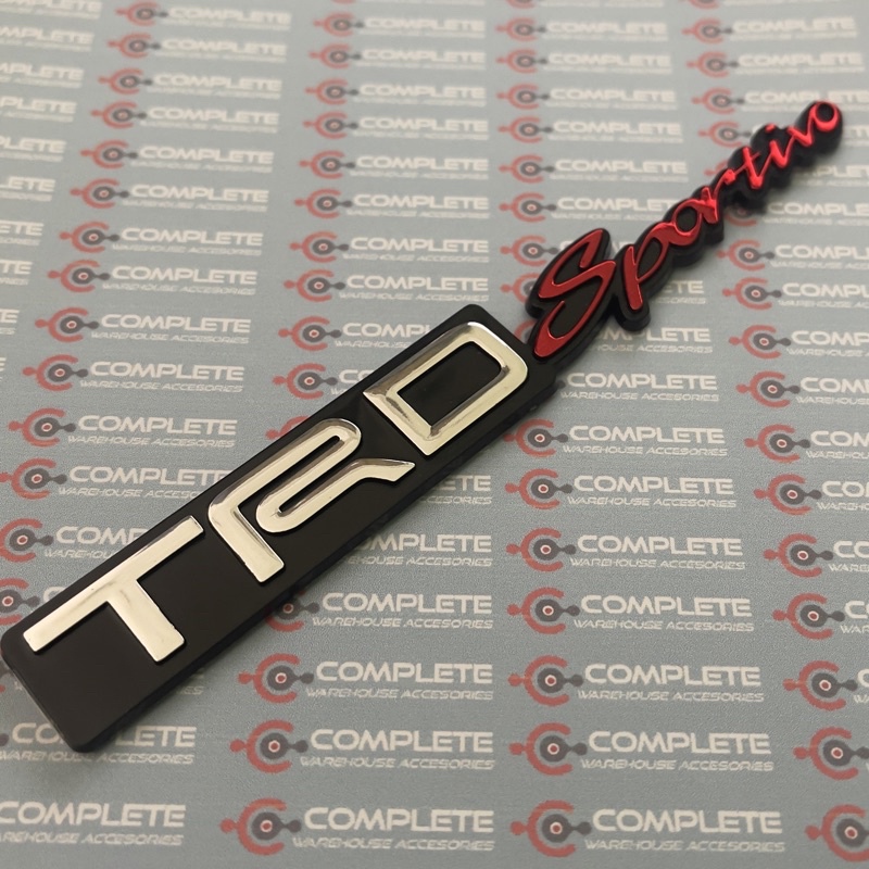 EMBLEM CROME LOGO TRD Sportivo ABS | LOGO EMBLEM TRD Sportivo MOBIL HONDA