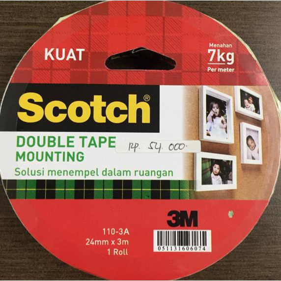 

JUAL MURAH Double Tape 3M 24mm X 3m