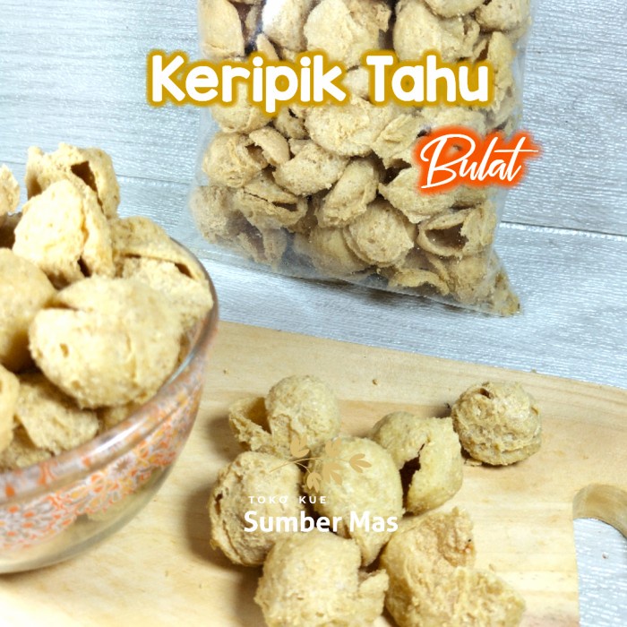 KERIPIK TAHU / TAHU BULAT / KULIT TAHU WALIK EKONOMIS - 130 GRAM - 10RB