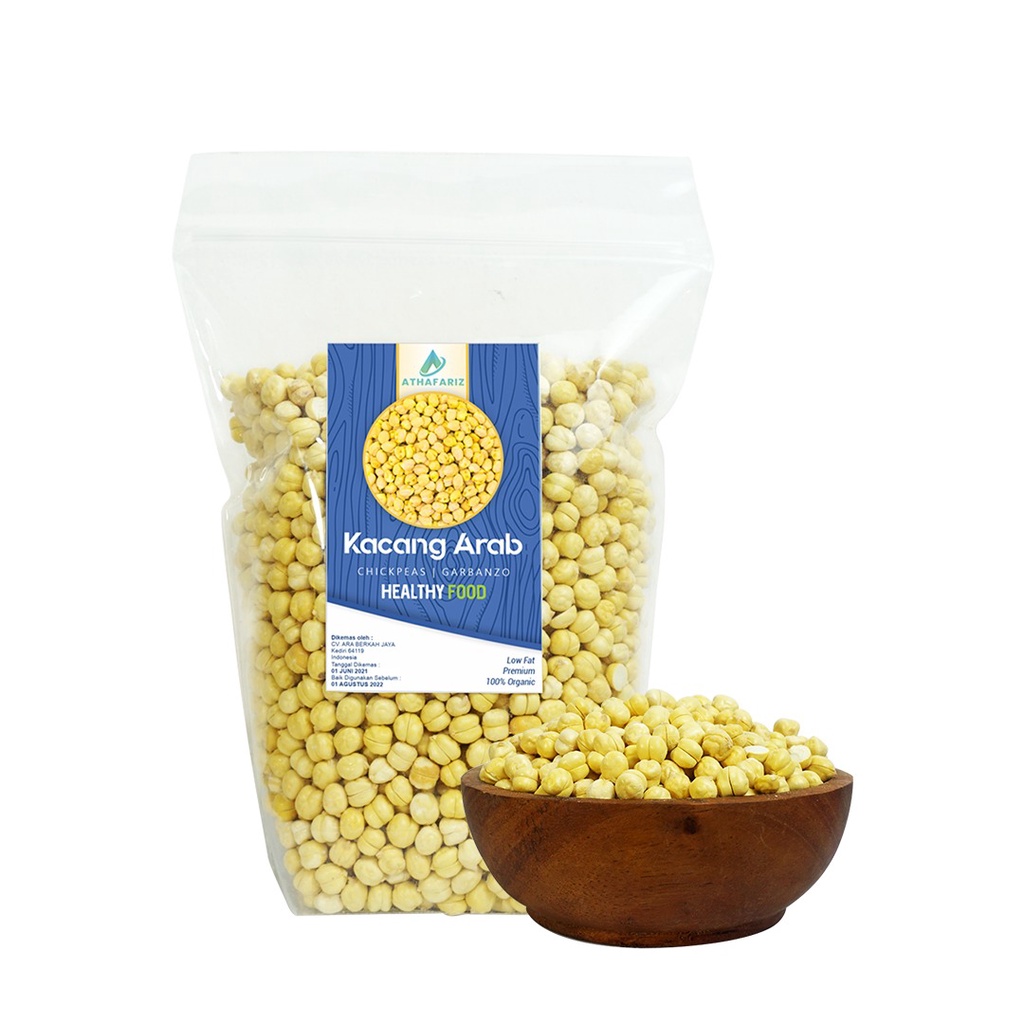 Kacang Arab Garbanzo ATHAFARIZ 250gr Resmi Kementrian