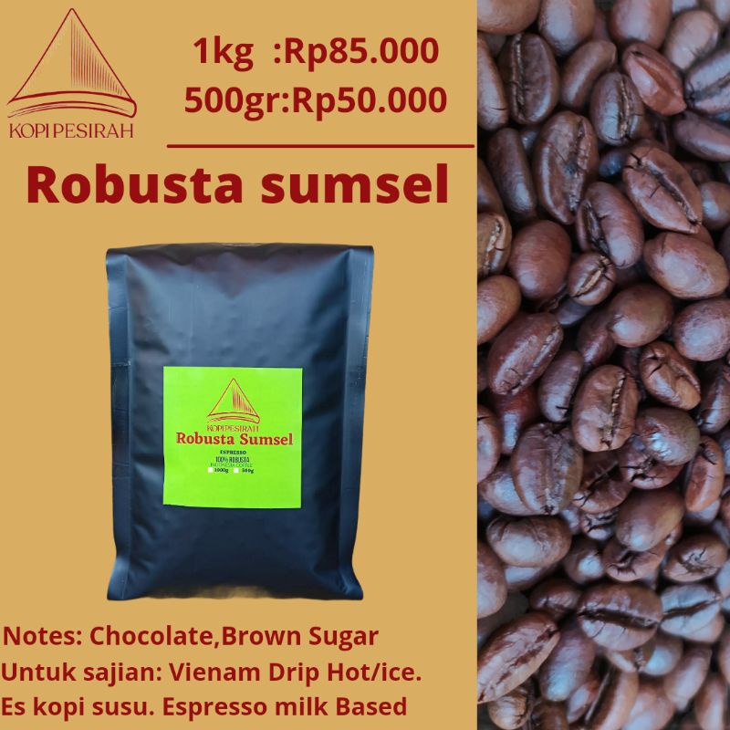 

Fine Robusta sumsel 1kg