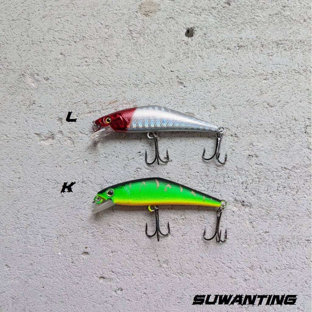 Lure Casting Umpan Minnow 6.4cm Rep.Kraken Ultralight