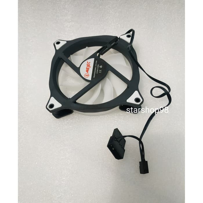 Mejec Fan Casing 12Cm RGB Rotating LED L02 ILLusion