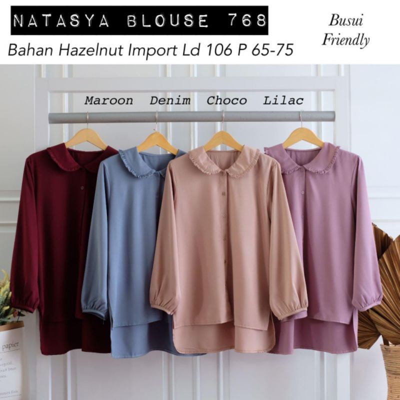 NATASYA BLOUSE / ATASAN / KASUAL