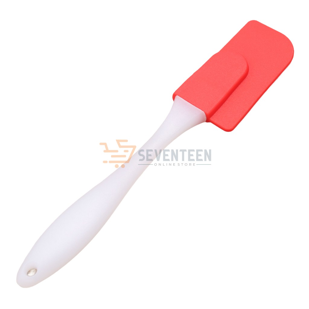 SPATULA POLESAN KUE SILIKON TAHAN PANAS FOOD GRADE SPATULA DAPUR ANTI LENGKET / SPATULA KUE