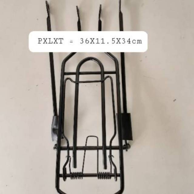 bagasi boncengan sepeda lipat 20 united