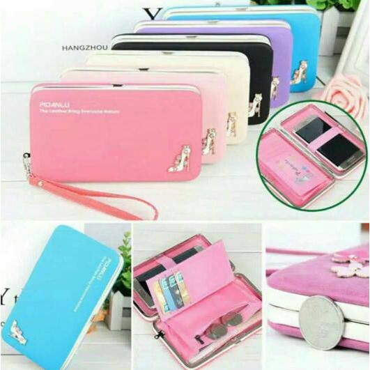 Dompet wanita import/korea style/clutch/dompet cantik