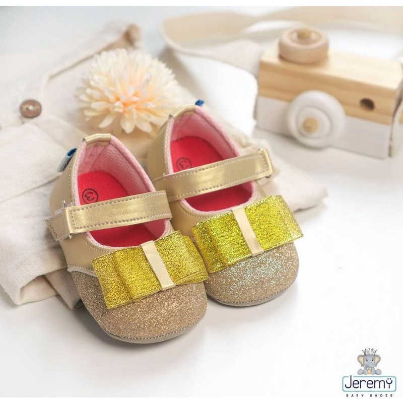 Jeremy Prewalker Shoes For Baby Girl Krystal Series/Sepatu Bayi Perempuan