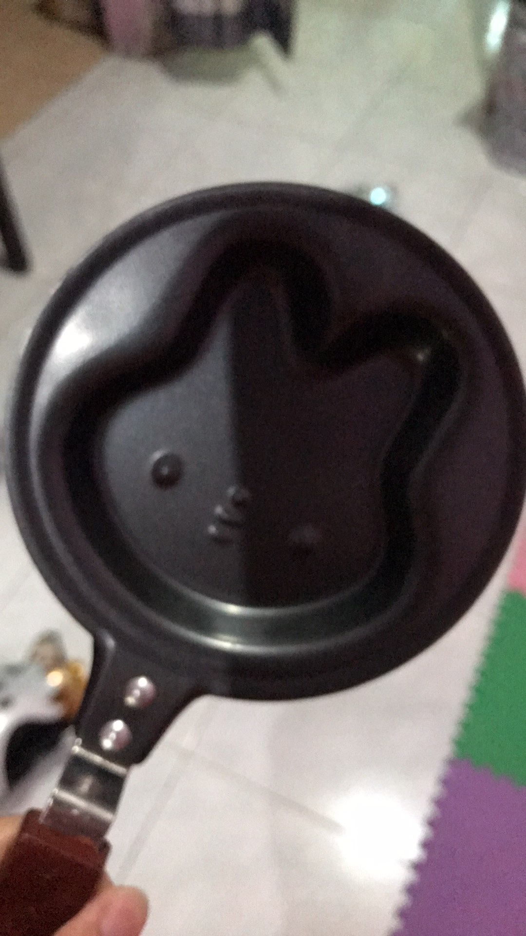 Teflon Telur Mini Frying Pan Wajan Motif Karakter Lucu Unik Anti Lengket Serbaguna- 100339