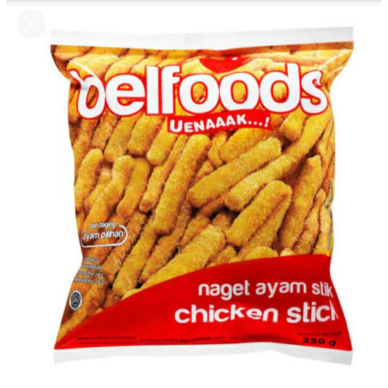 

belfoods uenaaak nugget ayam stik 250gr