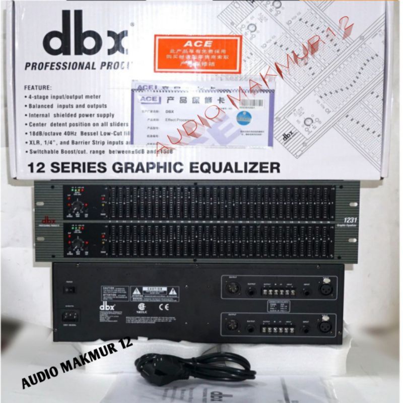 Equalizer  1231 equalizer 1231 Grat A+