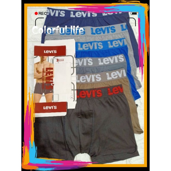 CELANA DALAM LEVIS PRIA (BOXER)