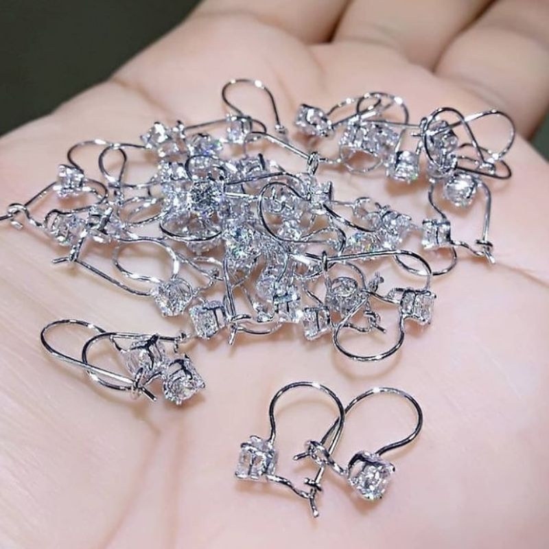 La Vienne - Aksesoris Perhiasan Anting Titanium Wanita Anti Karat - Marsha