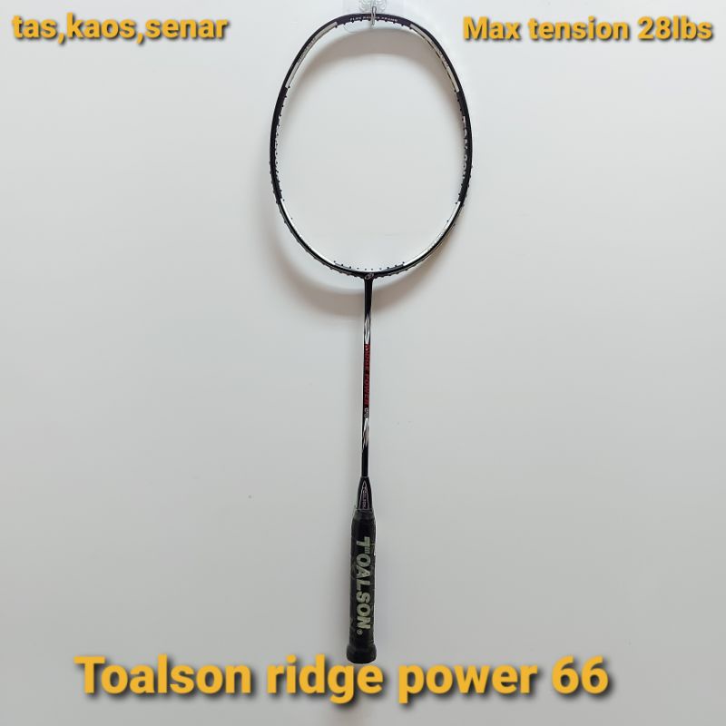 RAKET BADMINTON TOALSON RIDGE POWER 66 ORIGINAL