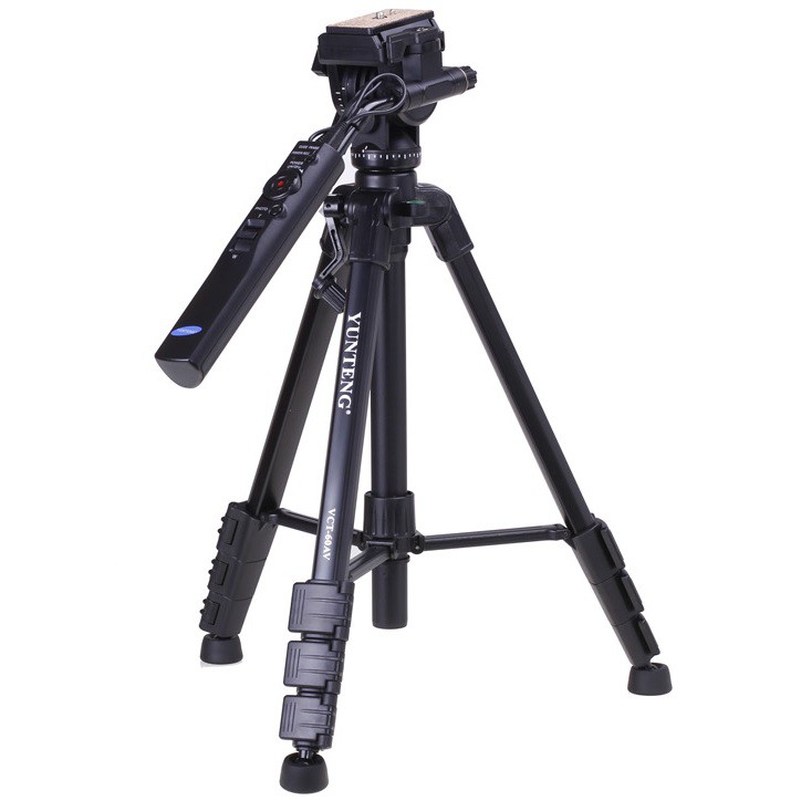 TRIPOD YUNTENG VCT 5208 Tripod Mini Tripod Kamera Standing Hp Tripod Bluetooth Tongsing Hp