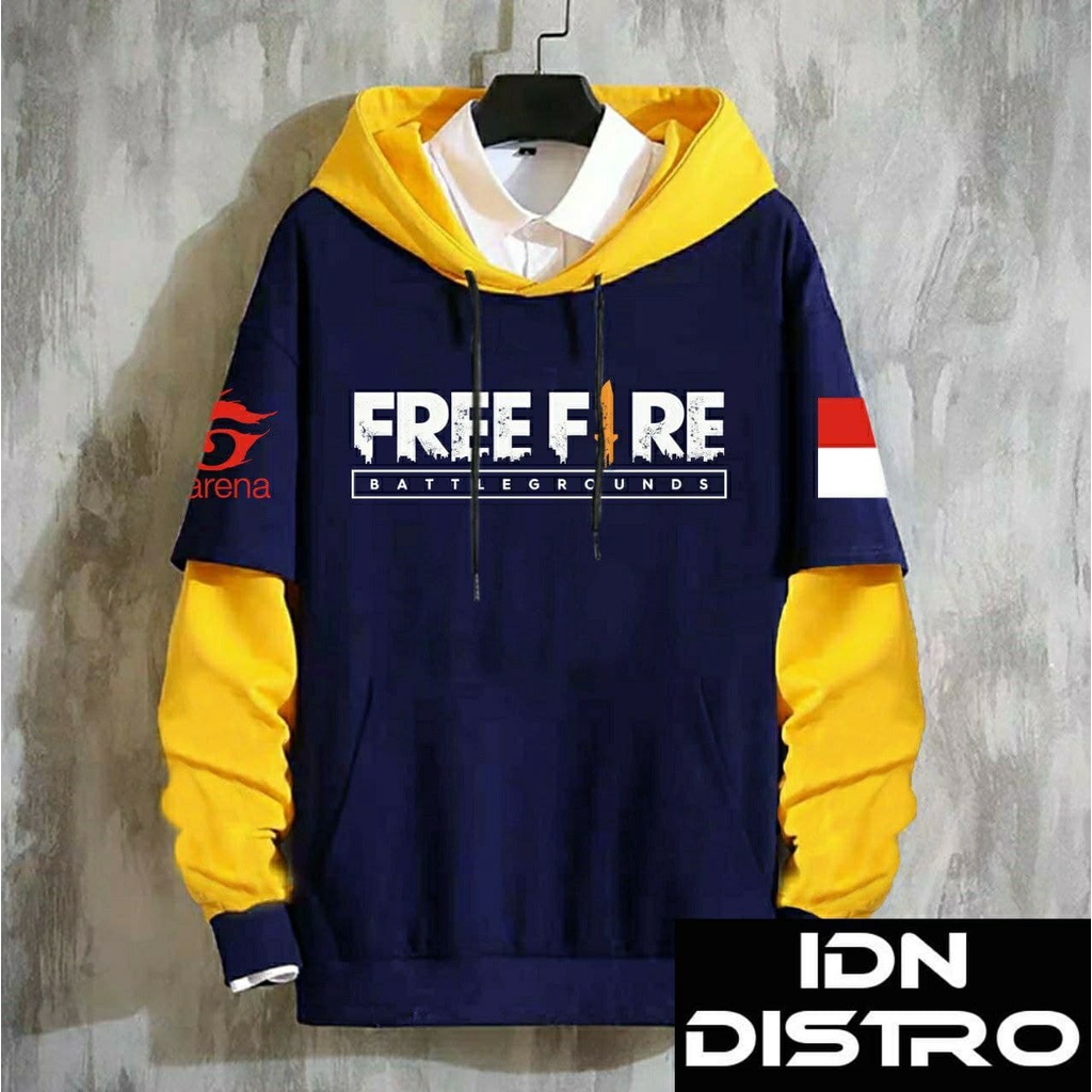 Hoodie Free Fire/Sweater Free Fire/Bisa Cod/Hoodie/Free Fire