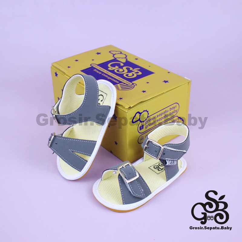 sepatu bayi sendal bayi sandal bayi laki laki perempuan prewalker bayi  umur 2 - 12 bulan model casual S03 polos ringan  fleksibel &amp; Anti Slip