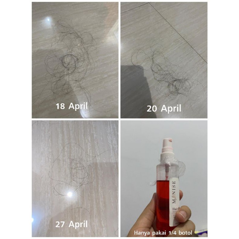 RONTOK BOTAK!  Manise Hair Oil - CEK TESTI tonic serum minyak rambut kemiri follow me shampoo fall-7