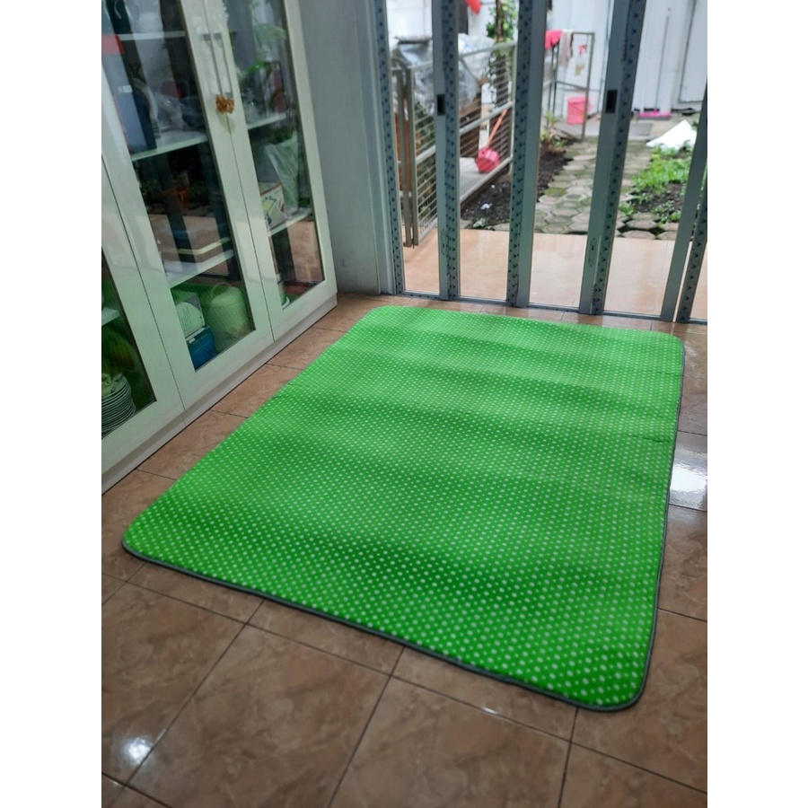 Karpet Busa FONIX Malaysia Bulu Super Lembut Anti Slip 150 x 190 Minimalis F155, Rasfur Korea-2