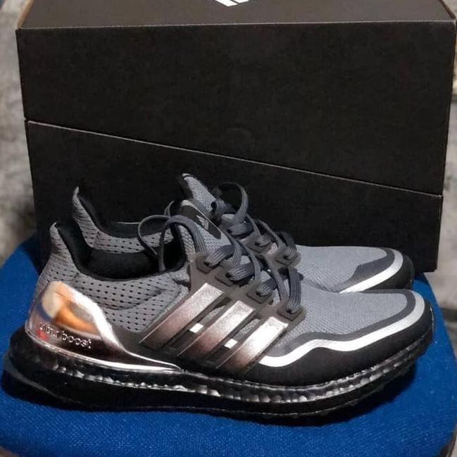 ultra boost black silver