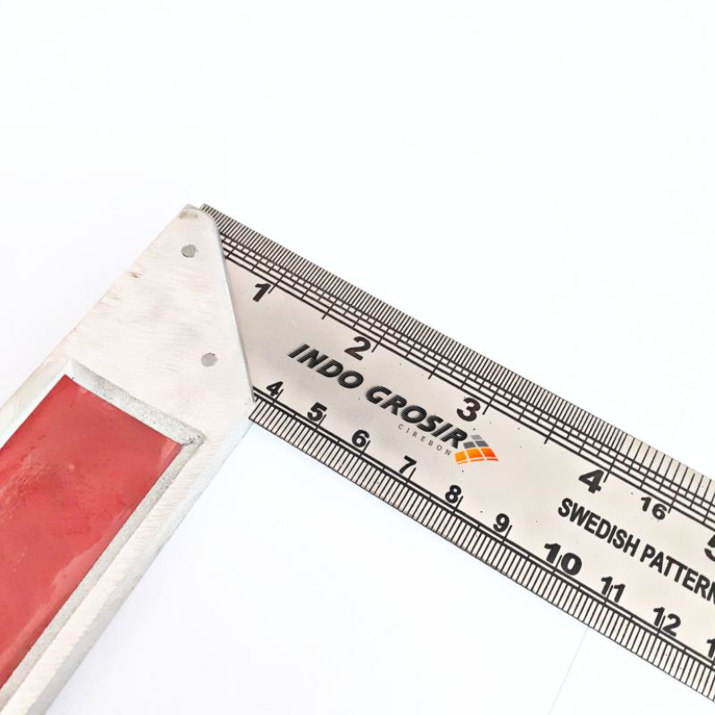 Penggaris Siku Tukang 12&quot; 30cm 90 Derajat Angle Ruler Ukuran Meteran Murah