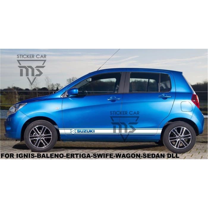 stiker mobil suzuki list ertiga swife wagon ignis baleno sedan