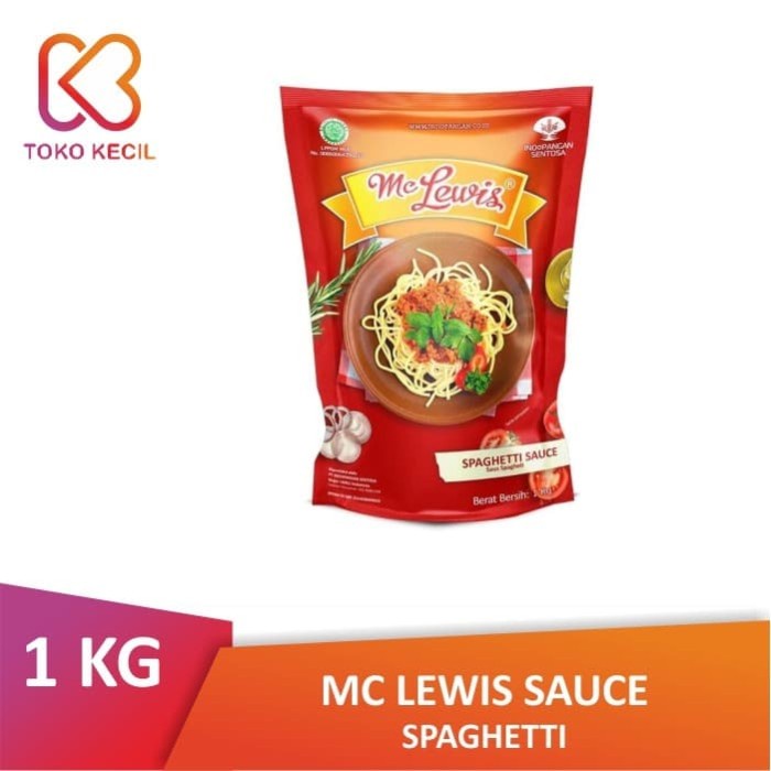 

ds001vv Pouch Mclewis Spaghetti Sauce | 1Kg Spaghetti E3 Mc Lewis Fsfs201