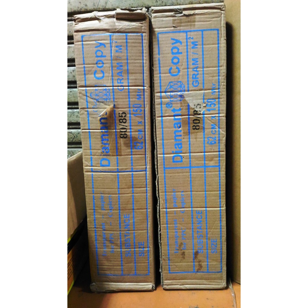 

Dijual Kertas Kalkir Diamant A1 150 meter tebal 80 85 gram Limited