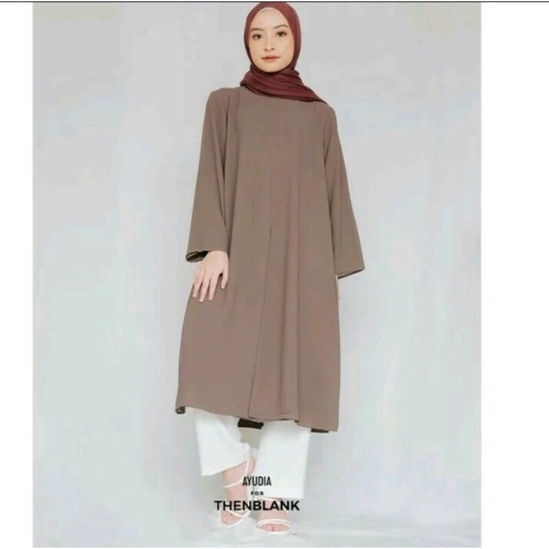 summer slit dress by thenblank (preloved)