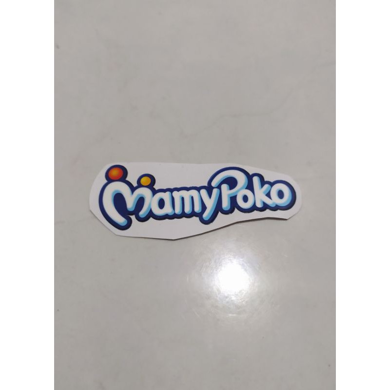 

Stiker Mamypoko Bahan Anti gores Exclusive printing Anti air + Cutting