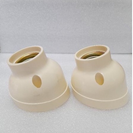 FITTING LAMPU TEMPEL MIRING