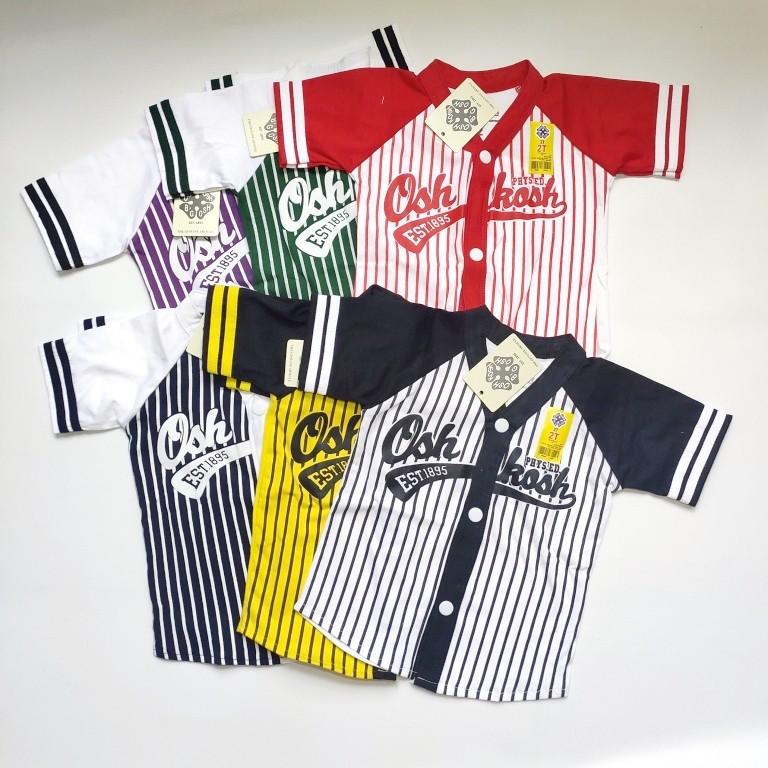 Baju Baseball Anak Laki Laki | Kaos Anak Laki Laki Distro 2 3 4 5 6 7 8 Tahun