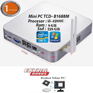 Mini PC Intel Core i5 -4200U 2.29 GHz RAM 8GB SSD 128GB | Shopee Indonesia