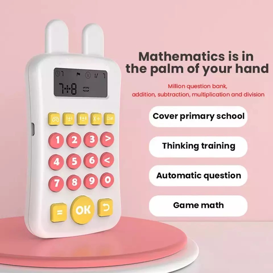 KeiKei Kalkulator Edukasi Mainan Matematika Perhitungan Lisan