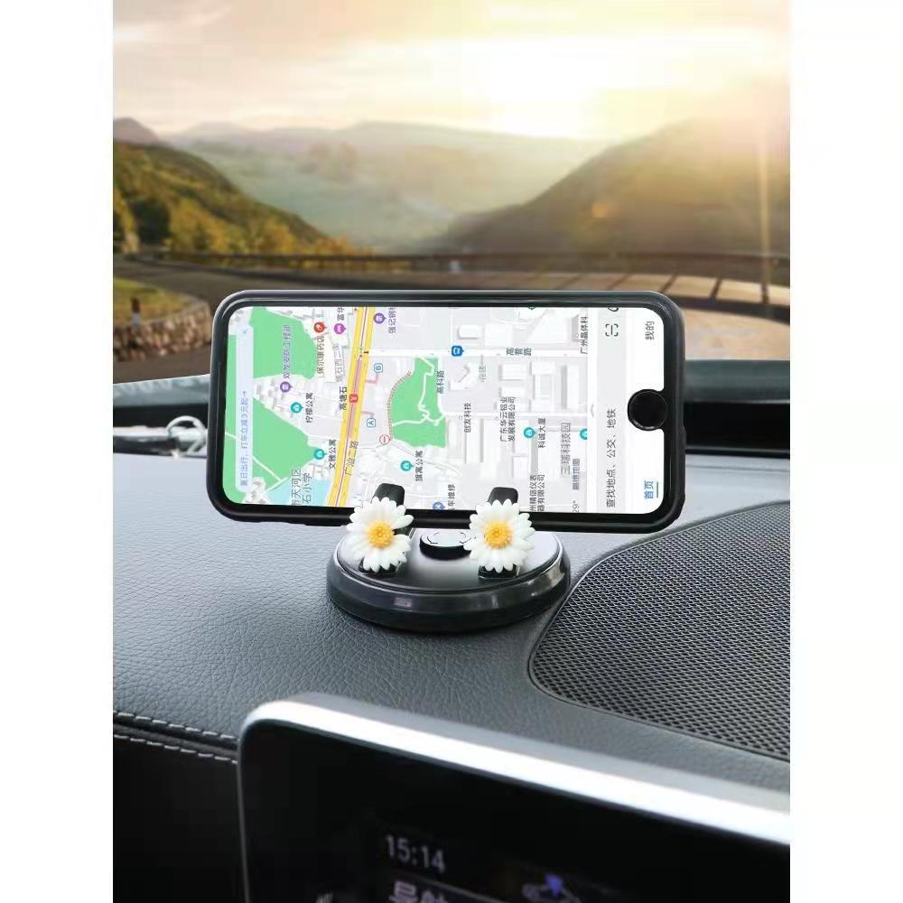 Bracket Dudukan Handphone Gps Navigasi Gambar Kartun Lucu Untuk Dashboard Mobil