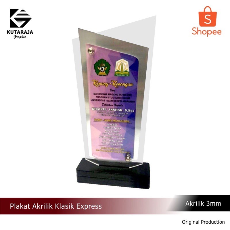 

Plakat Akrilik 3mm Express