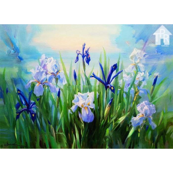 

Art / Diy - Set Melukis / Painting By Number Kit - Flower 40X50Cm. Part-1 - Bunga 6075