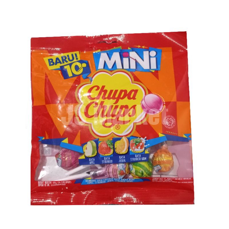 

CHUPA CHUPS MINI ISI 10 60GR