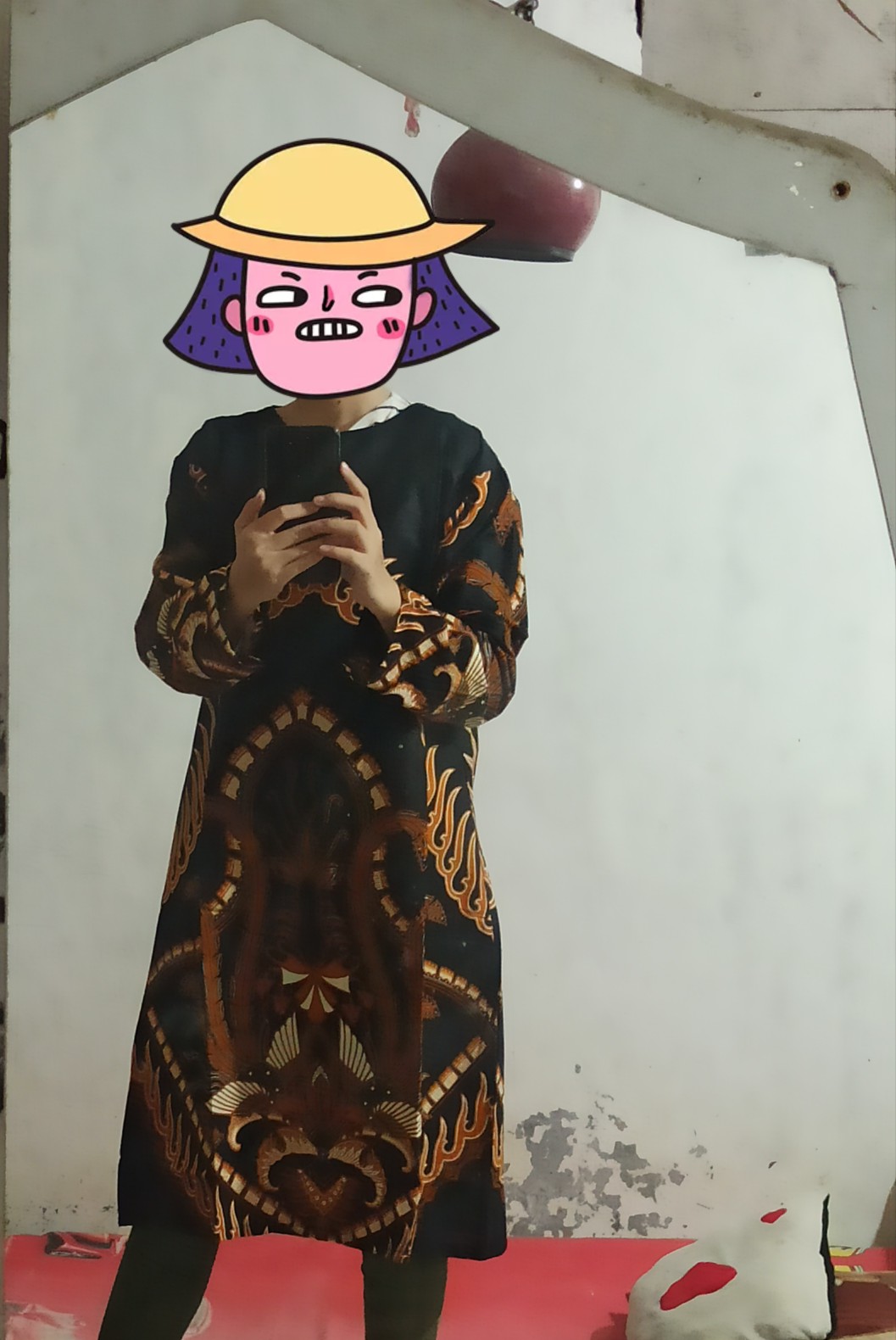 Terlaris Serut Genes Jelita Tunic Navbor Yelbor Whitbor Creambor Tunik Batik Modern Hrb030 Dolbi Dob