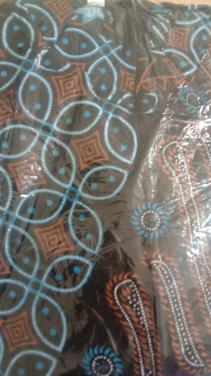 Batik Tunik Shibori Modern Kondangan Kekinian Kerja Kantor Seragaman Tunik Monochrome