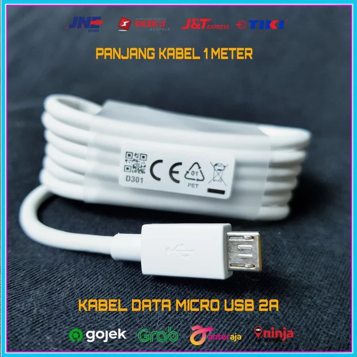 Kabel Data Fast Charging Realme U1 C1 C2 C3 2 2 Pro ORIGINAL 100% 2A