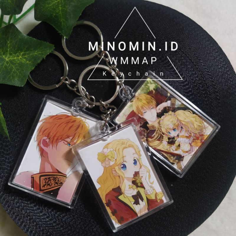 Gantungan Kunci Suddenly I Became a Princess Who Made me a Princess Keychain Keyring