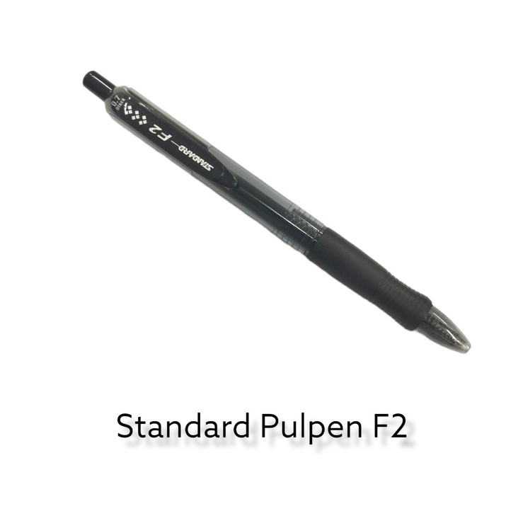 

Standard Pulpen F2 Retracble Gel Pen 0.7 mm Hitam / Pulpen Standard F2 Hitam – Satuan SHSNP
