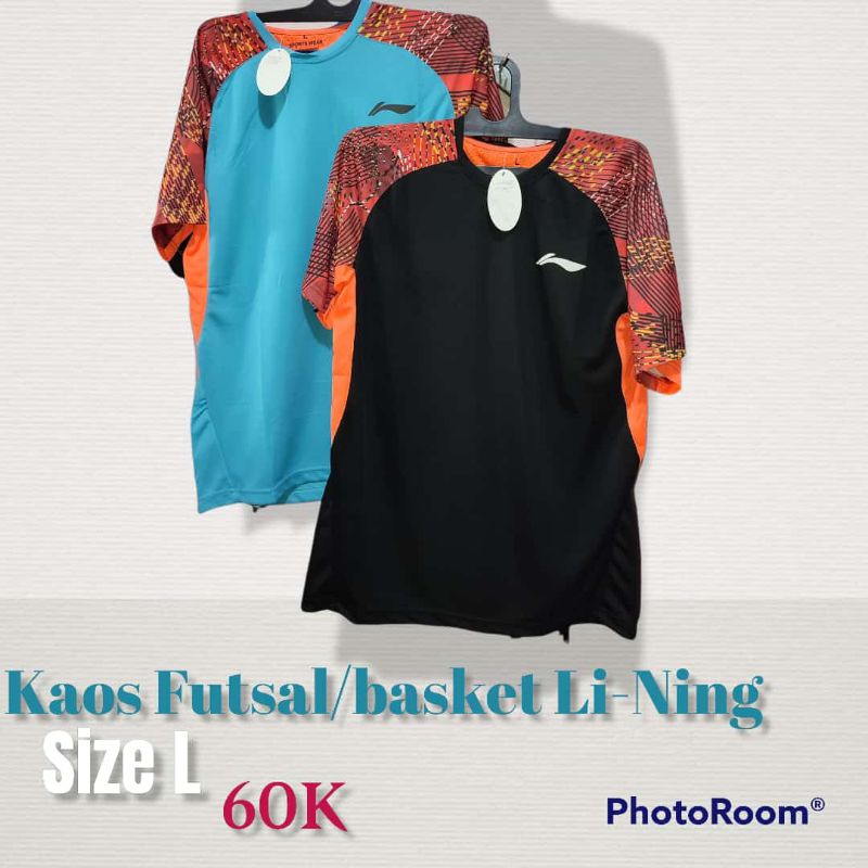 Kaos Futsal atau Basket Li-Ning