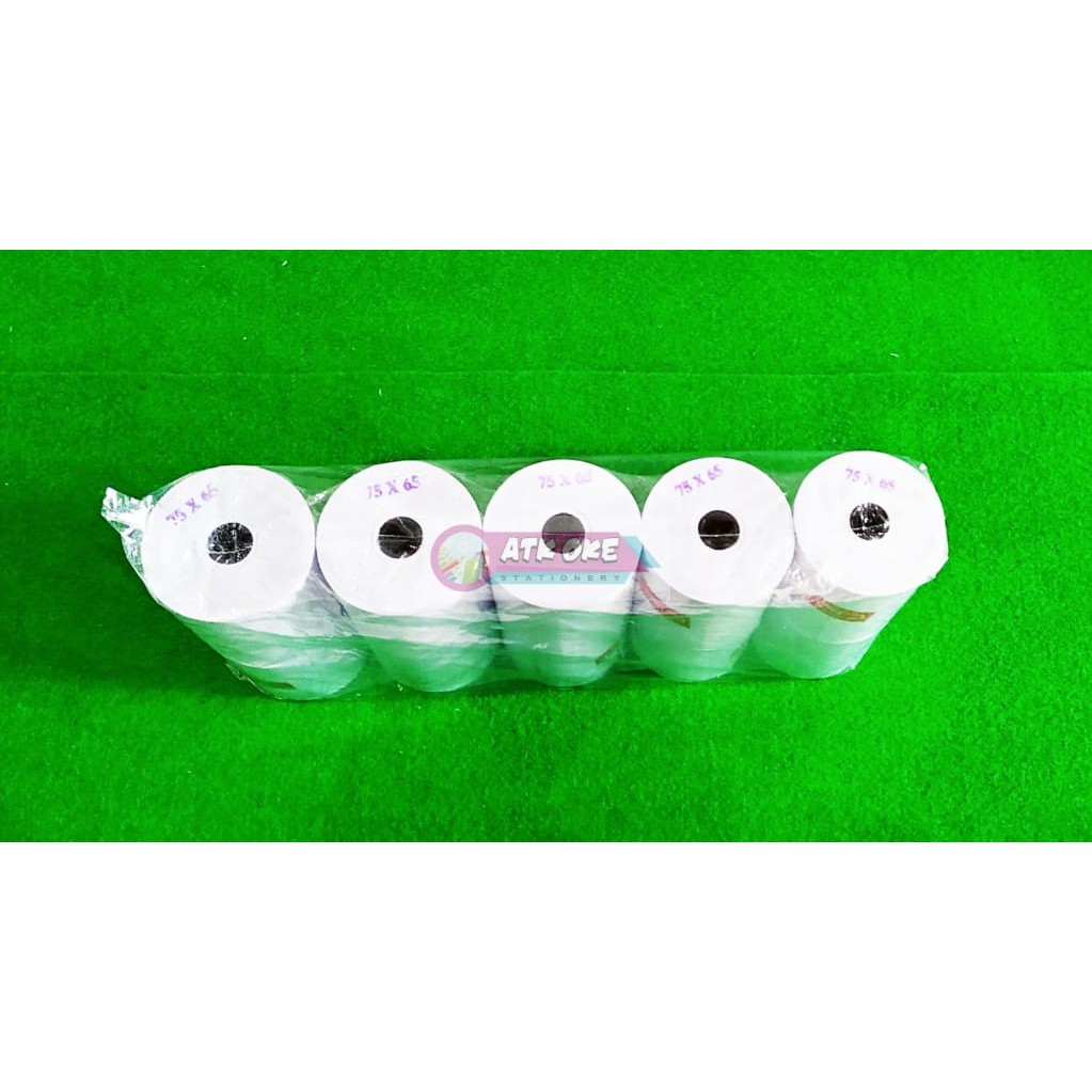 

1 Pcs Fox Kertas Stel Struk 1ply 75 x 65