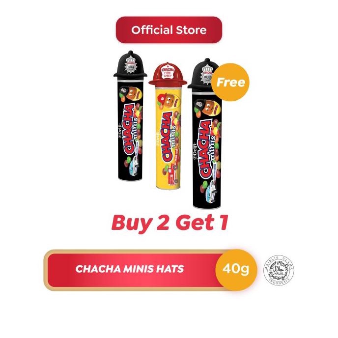 

Chacha Minis Hats 40 g Buy 2 Get 1