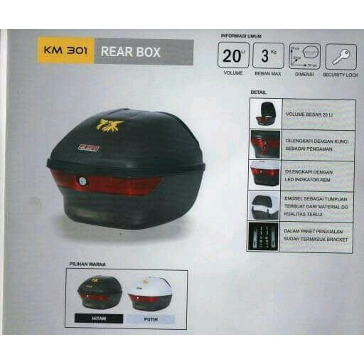 part Box KMI 301 bermutu