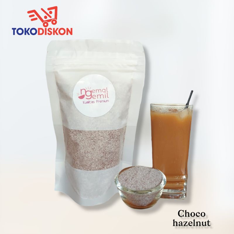 

Minuman Bubuk Rasa Choco Hazelnut // Premium