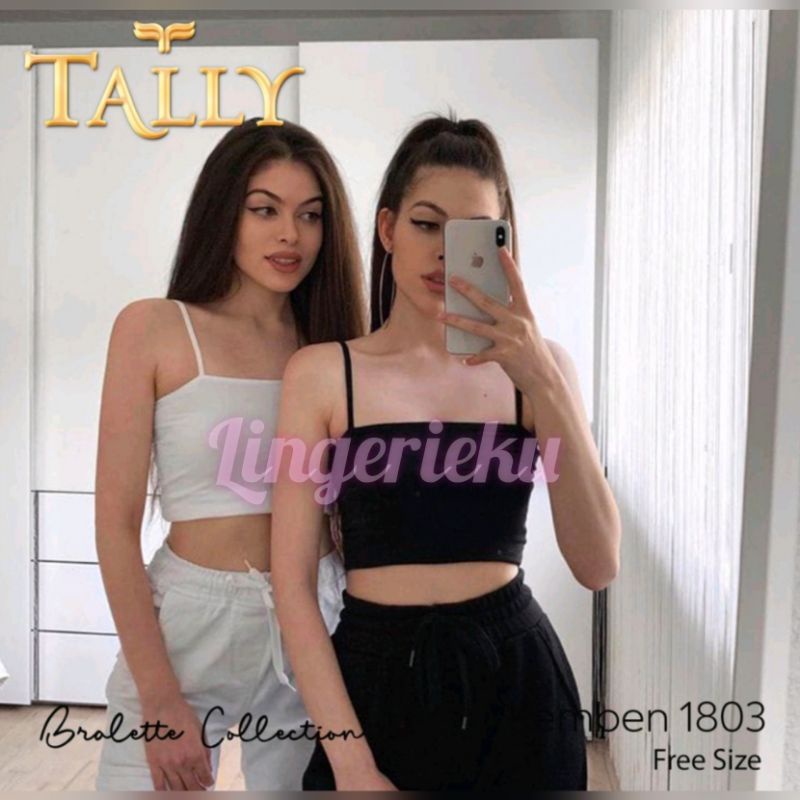 Tally 1803 Tanktop Kemben Bralette Wanita Tipe Pendek Fit L XL